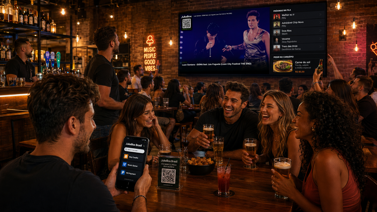 Ambiente Loja Sudeste — JukeBox Brasil